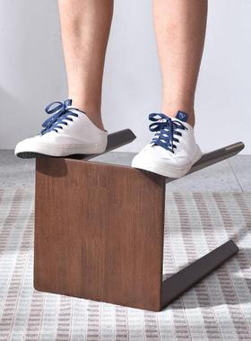 实木凳子家用客厅餐凳厂梳妆62350凳圆创意时尚板凳家凳直销