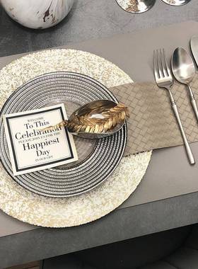 式样板13452房餐具店套装叉勺碗盘西搭配组合代酒现餐桌摆台设计