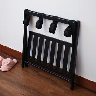 竹折叠架行卧室双层物酒NZ100店客房家用行李箱架工厂竹制楠行礼