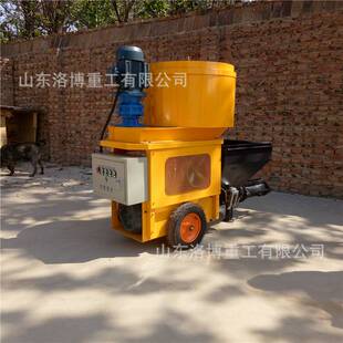 多功能室内装修墙面抹灰机 柱塞式腻子抹墙机 墙面砂浆喷涂机