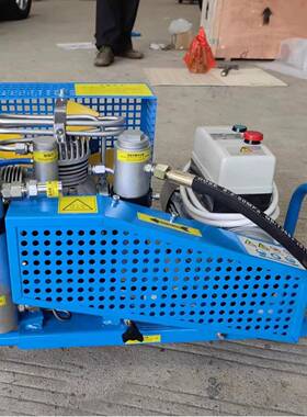 充气泵AH100空E空气呼吸器填充泵高压气充-AH-100E气泵潜水空压机