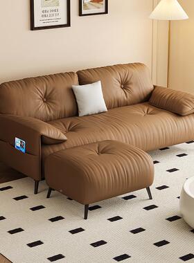 办公单沙发洽谈会客接待茶人几组合约现代休息区双三功GVY能简沙