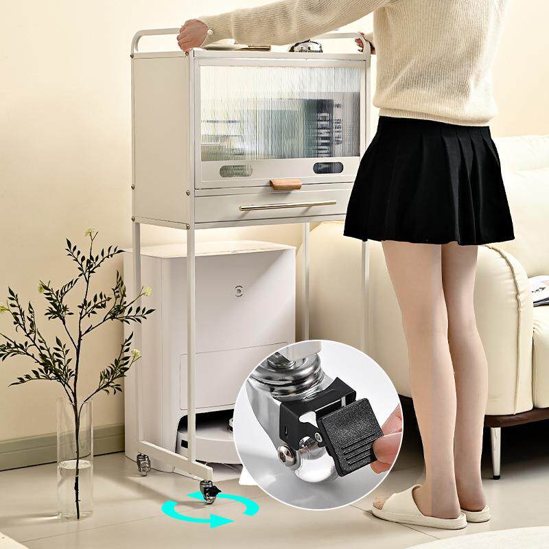 扫地架机器人置物置物架洗地机下鲸空式云追觅基站猫上砂盆方移动