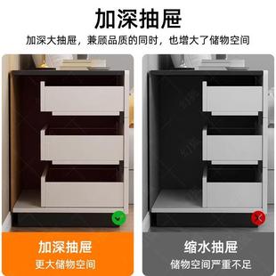 床头柜子C207 收 415家用室卧简约现代小型物网红床边小子柜抽屉式