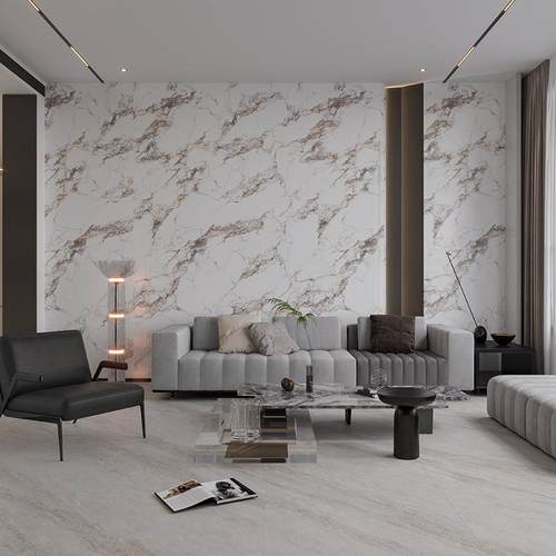 希腊灰通体理石砖900*100客厅餐厅大瓷大规格YEX地砖防滑8耐磨广