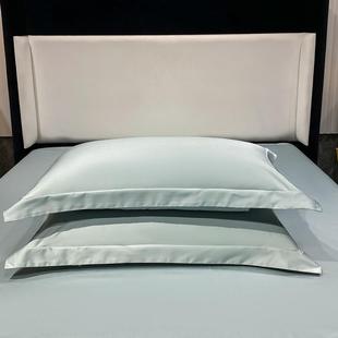 80支长绒DC南希单棉枕套4 全枕头棉套8纯棉单人枕芯套贡 74一1对装