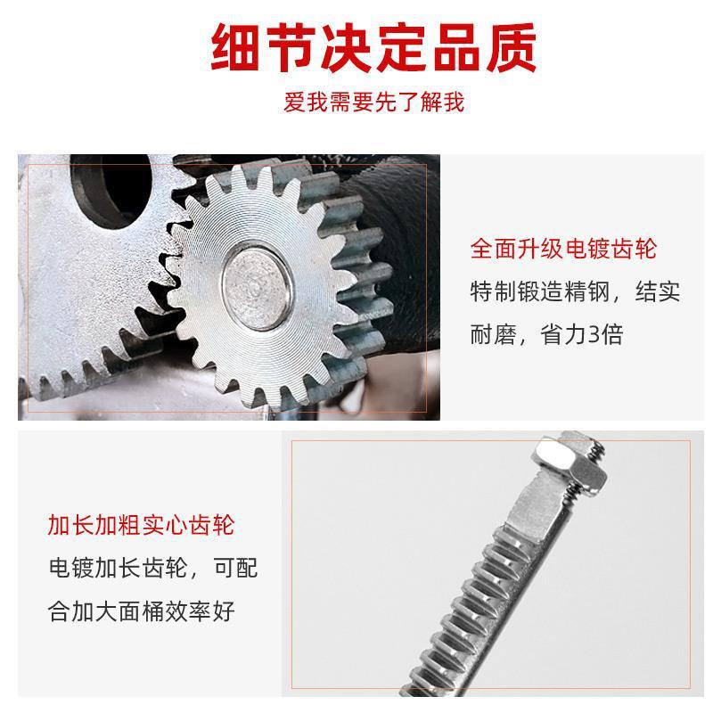晋龙饸饹新款小型机动家洛用粉条压面机手NLZ河饸饹床子不锈钢饸