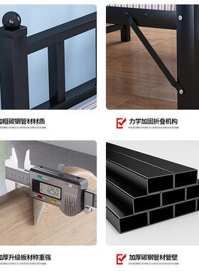 折叠床单人板房床家KBZ用午睡办公室午休床陪护简双人易出租便携