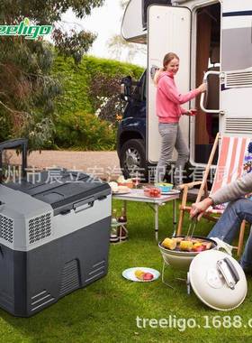 Tr机eelgo汽车冰箱42/52/62342升压缩车载4冰箱12v2v220v旅行i冰