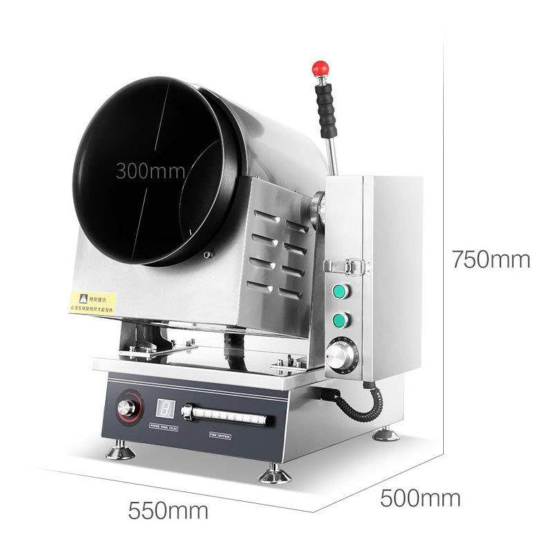 米控商用炒菜机器人SMK-01-S体手自一多功能筒炒菜机智赛能搅拌滚