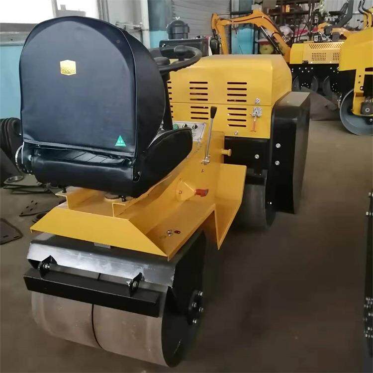 2双吨双路钢轮双驱小型压机路952现货直发钢轮震动小型压机厂