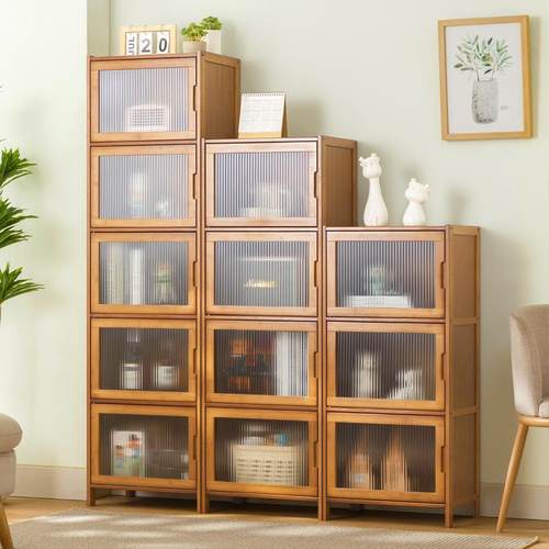 架置物架地书书22WZZ327柜子儿童简易客厅家用收纳柜落储物柜木多