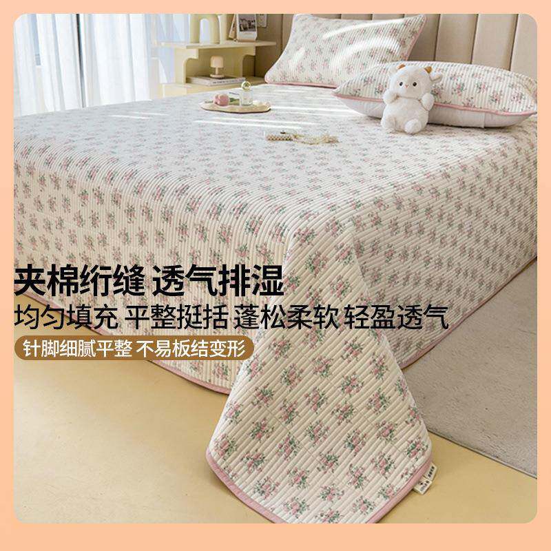 ۶纯棉床垫褥子贴身睡GWI觉席梦思上洗面的铺宿舍小垫被单机可夏天