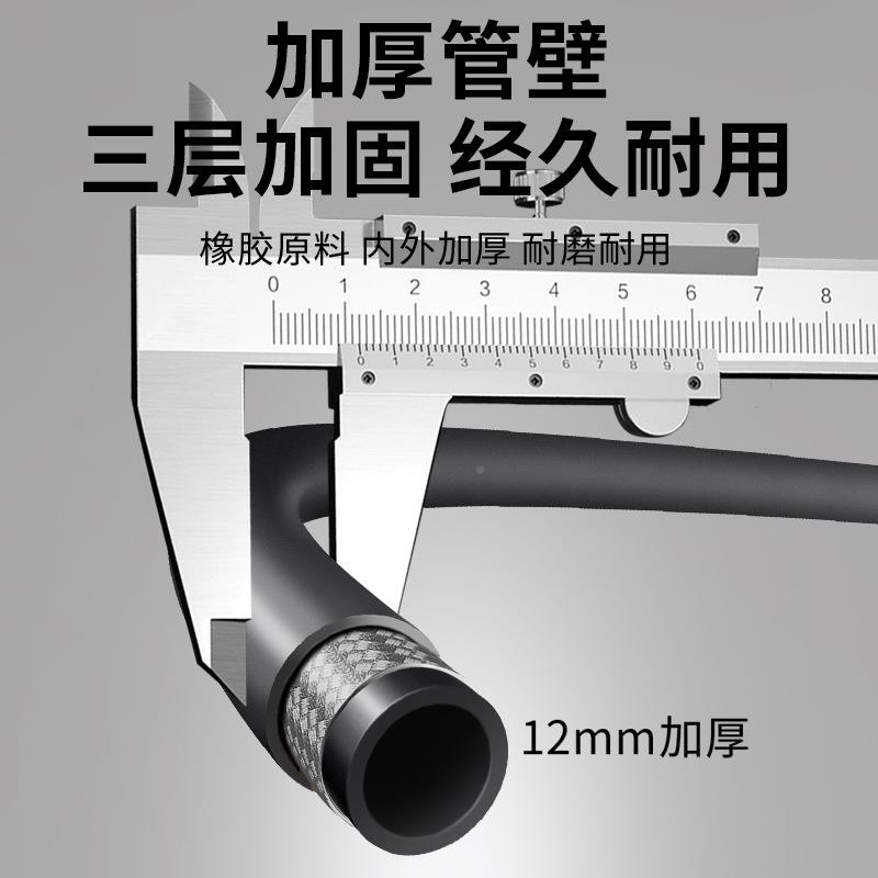 下水道疏通管送老鼠头22插1/15+1/4外芯螺纹69接口M4高压疏通机配