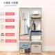 家现收纳易衣柜简简约代经济型组装 布艺塑料柜子钢OCB架组合折叠