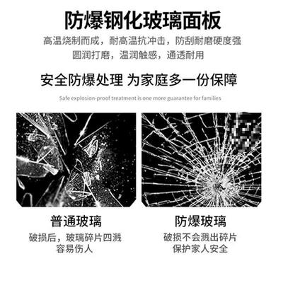 意式轻形奢厅亮面岩板方IZE茶几玻子璃现代简约客家用茶几桌大小