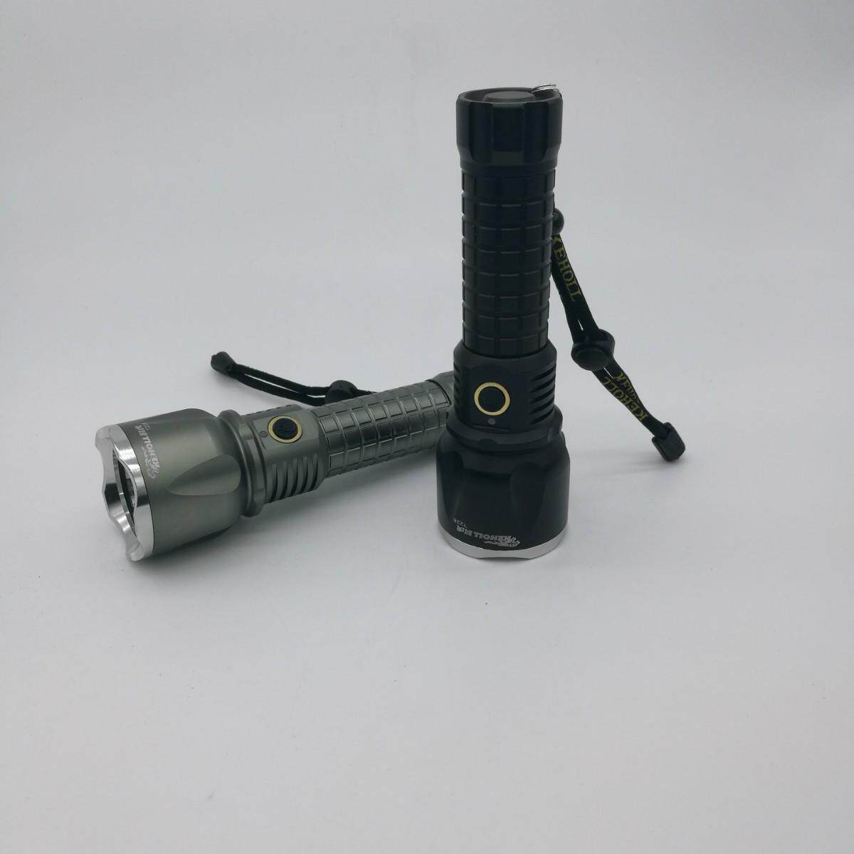 LT228强光ED手T电筒228c5充电射超亮锂电全铝防水户外夜远钓