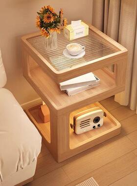 沙发边几奢风简约现轻代创客厅TZQ置小茶几意卧室物床