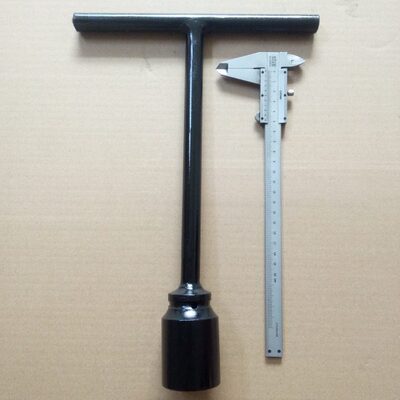 总长350加长T型套筒头扳手t型杆22 24 27 30 32 36 41 46 55 60mm