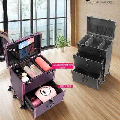 纹绣工具医美外出拉杆箱纹绣师化妆专用工具箱美甲美睫工具沐足箱
