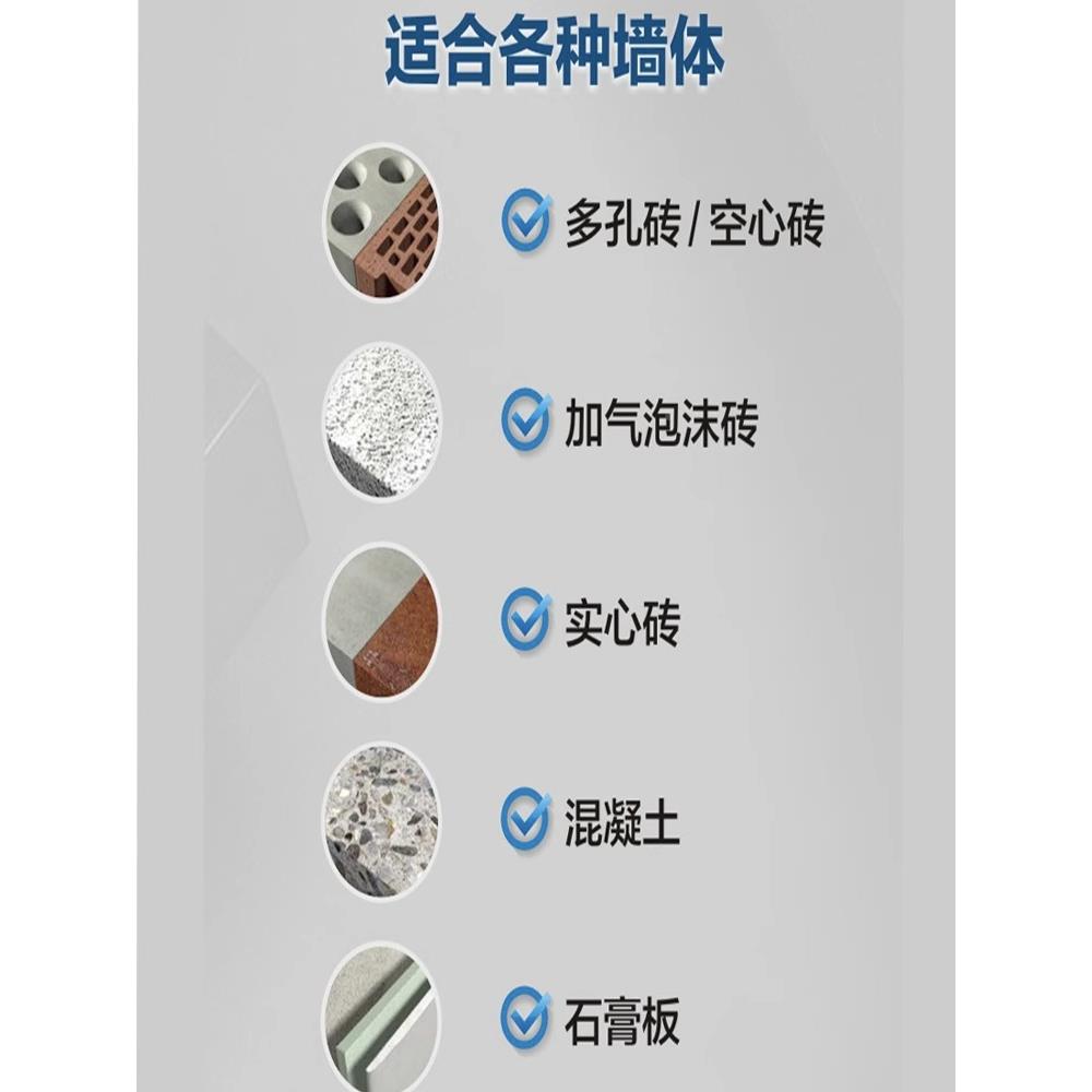塑料胀螺732丝螺管栓块轻质砖空心砖泡沫砖加气空心墙膨胀膨塞