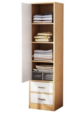 衣柜家用卧室简约现31422代型挂衣柜出租床用小房间简易边单房门小衣柜