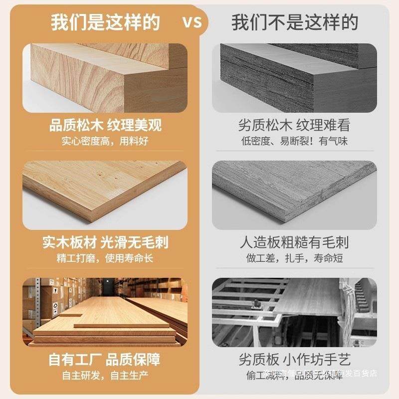 松木实木CA33-CL-书架一柜体靠墙落地置物架儿童用书柜学生家纳储