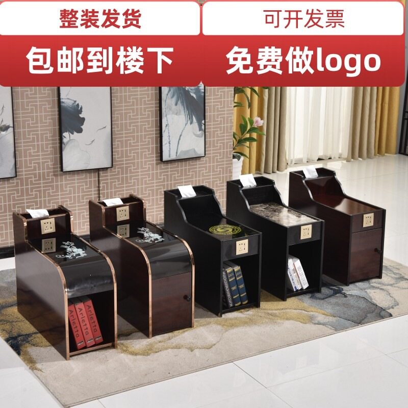 足浴茶几柜足疗茶几经济型沙发多功能茶几简约桑拿按摩浴场茶水柜