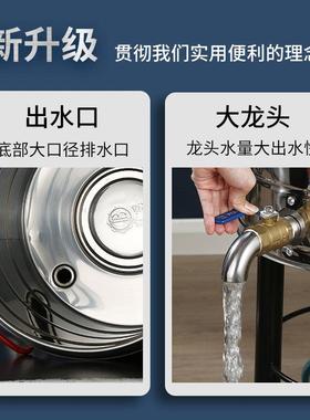 04644电热蒸煮桶多容功能保温桶开水桶大3量凉茶熬烧汤卤肉煮面商