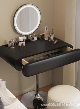 2205新款小型迷你梳妆台意极式简现黑色小尺寸小户型卧室代化GEF