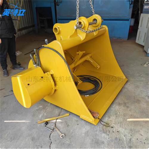 挖改砂石料PEY具斗平口搅拌器挖机前端属搅拌建筑地砂浆工混合斗