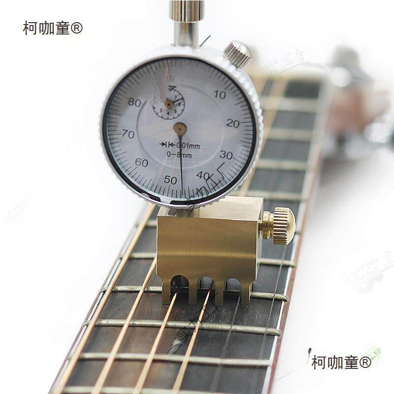 电XAL木吉他琴弦距工尺百高太度测量数显分表工作室手制琴维修保