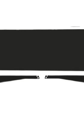 y书tx黑货色架层板衣帽架配件层F76786S6板置物架置物板架收纳置