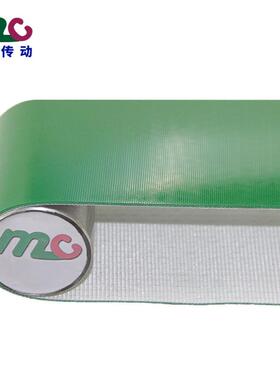 厂家直销2送.面0m绿色PVC平输带装配线MVZ车m间输送带防静电输送
