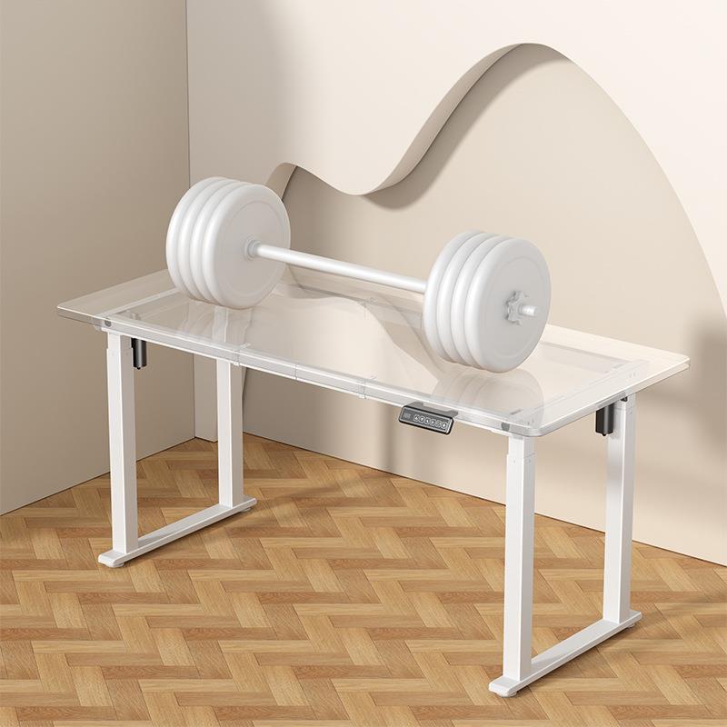 电动升降桌办双脑989电机电动升腿降桌架可调节升降桌电桌书桌公