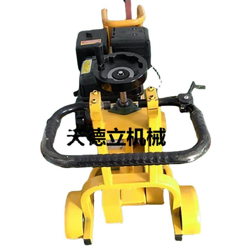 13马力汽油动地面开槽机配无品牌/1分8mm锯片1公马路0力开槽机割
