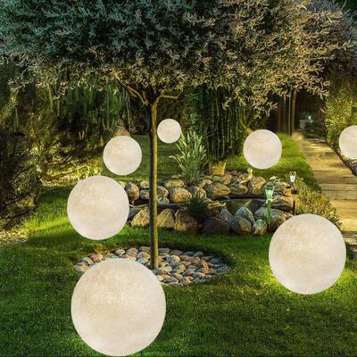 外防月球灯太阳能月亮灯户景观水庭院阳台花园氛围草坪落地HVN灯