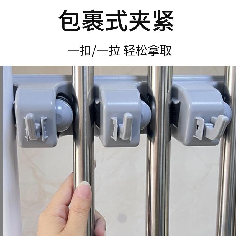 落地置式可落地式拖移动不锈钢拖把物架商用沥水架阳扫把墩台布清