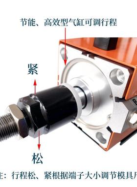 科安764KN16-6动端子压接机0.25-16mm2管型气冷线压压端子线机压