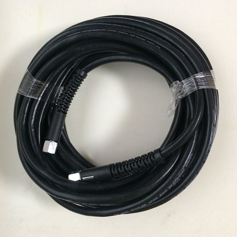 黑猫280/380型55/58型洗车机高压出水管 熊猫黑猫清洗机钢丝管