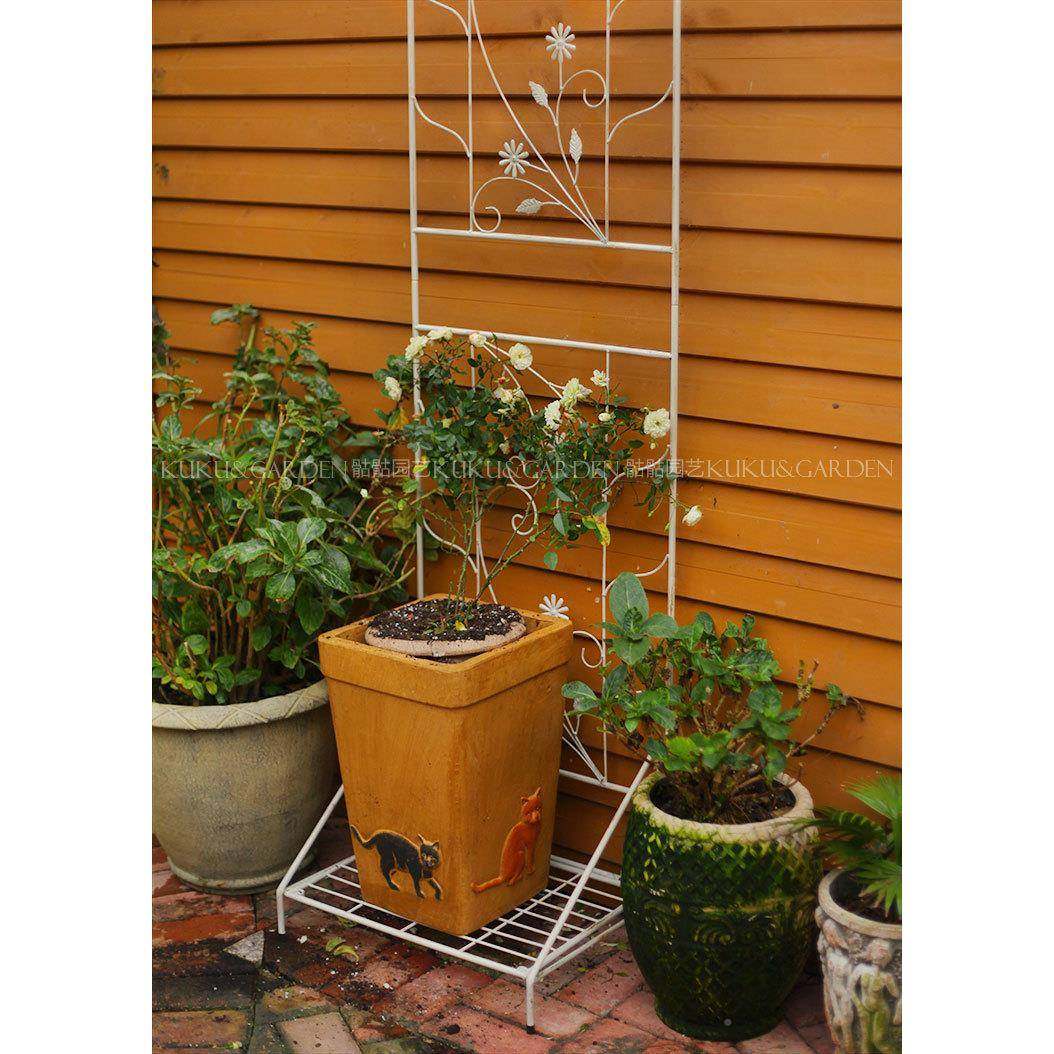 欧式带物底座植架子庭院室内爬藤无品牌/阳台花盆架攀爬铁艺铁线,基础建材,脚轮/万向轮,淘宝优惠券,粉丝福利购,淘宝优惠卷