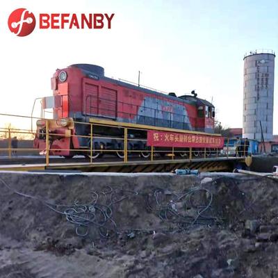 火车调头机电动吨转盘大位重型载重车轨道对无线DWF接遥控转盘旋