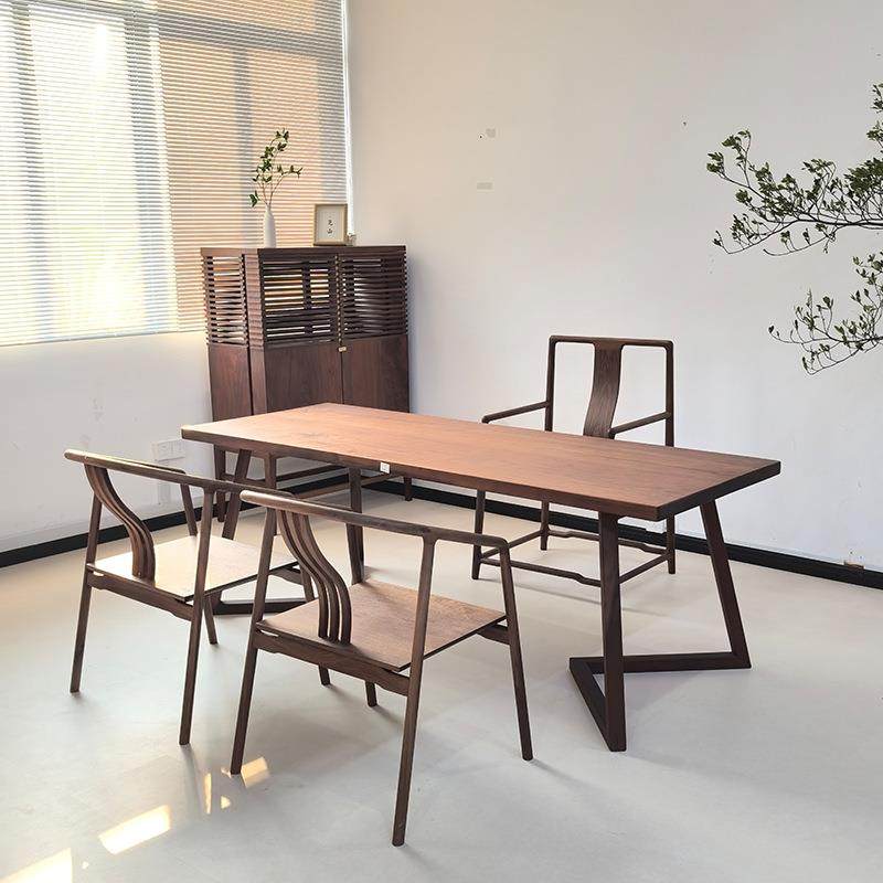 北美黑胡桃餐木实大茶无品牌/桌茶台雨木桌木南板美胡桃木原木整,基础建材,脚轮/万向轮,淘宝优惠券,粉丝福利购,淘宝优惠卷