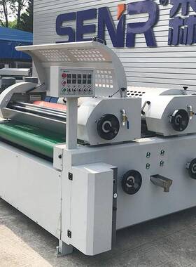 双滚涂海绵辊钢板辊全精密自动双辊滚涂涂装机设备机家具油漆涂装