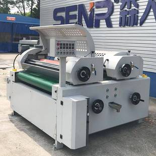 双滚涂海绵辊钢板辊全精密自动双辊滚涂涂装机设备机家具油漆涂装