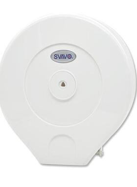V610卷大纸盒V-610壁挂式防卷-纸水器浴室塑料公共场所大盘厕纸盒