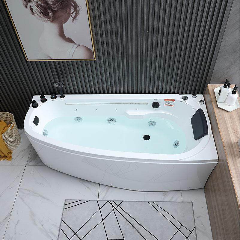 家用热亚克力浴缸小户型形边窄迷你冲浪按摩恒弧温加731深泡日式