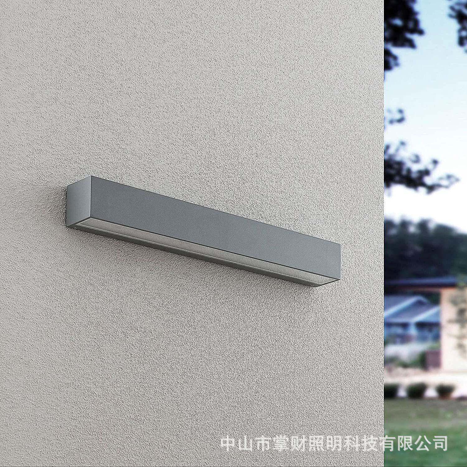 户外防LED水灯长条壁灯室外院灯楼梯墙过道别墅阳台高亮大门庭灯