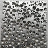 球体通孔泡沫铝 圆形通孔泡沫铝 过滤材料开孔泡沫铝