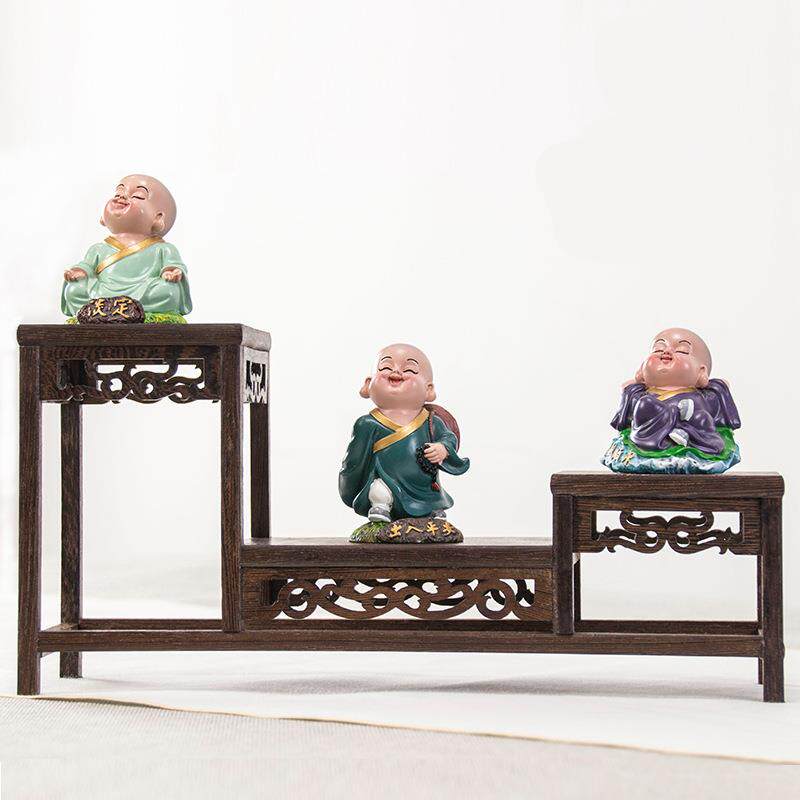 鸡翅木质明式博古架收纳架居家客厅红木展示架仿古中式工艺品摆件